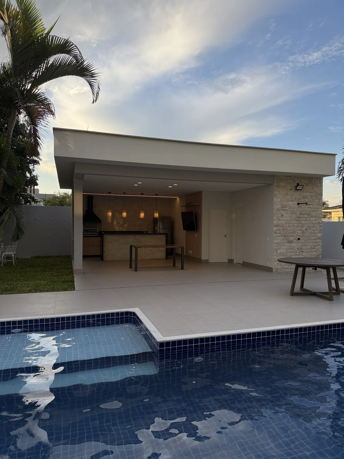 Área G do projeto Casa Solar da RoGo Construtora